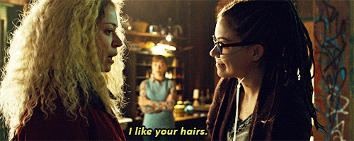 orphanblack:I like your hairs. - Helena