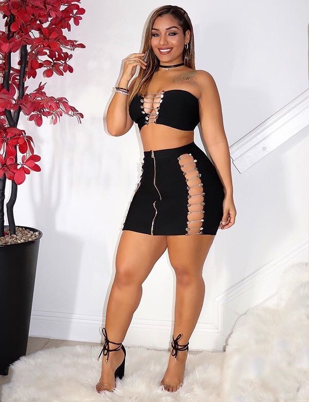 lando45therebel:  Myah, Back in Black