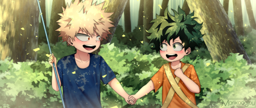  ☀️ because there was a time before Kacchan had a quirk,a time when he still called me “Izuku.”