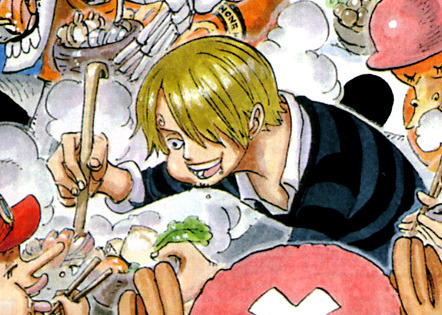 mashail-abdullah:  yuushishio:  cavenbishie:  Why is it that Sanji is always the cutest in the color spreads. Like seriously.What a little shit.  Because  there  is  a  brightest  lovely  warm  smile  on  that  squishy  cheek  melting  your  heart   My