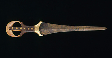 Nubian bronze dagger, circa 1750-1550 BC.from the Boston Museum of Fine Arts