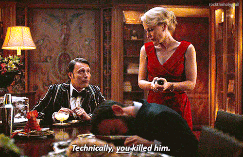 rocktheholygrail:Hannibal 3x03 - “Secondo”Two men from the Capponi are dead. I can only claim one. T