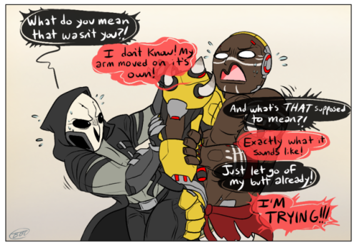 bluebloodtanuki-bbt:  Ooooooh Sombra, you conniving little Mexican….Thank you for the fun comic idea! I even threw in a bonus