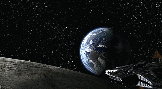 Moon GIFs - 75 Animated Images of The Moon From Earth or Space