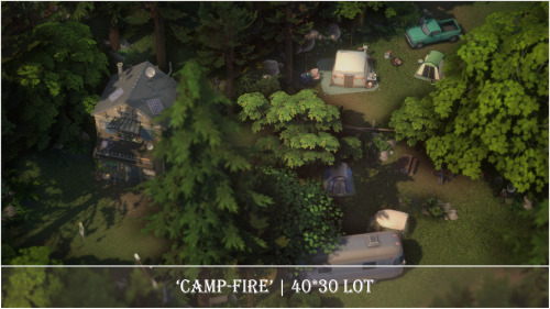 ‘Camp-Fire’ | Boop | Lot DownloadSo this build is:use this mod to turn Granite Fall
