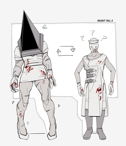 Excited that pyramid head is coming to DBD so I drew a fanart