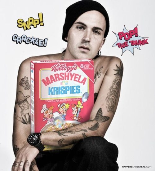 Porn Pics wreckamic:  Rappers and cereal Pt 2