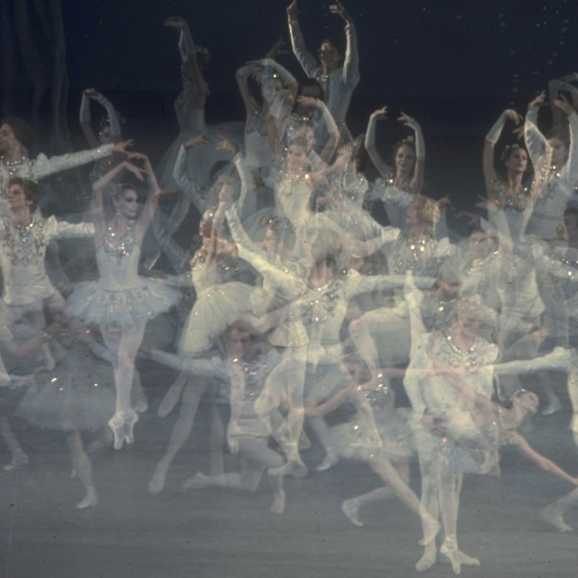 dozydawn:Stroboscopic photographs of the New York City Ballet’s production of Jewels, 1967. Photographed by Gjon Mili.