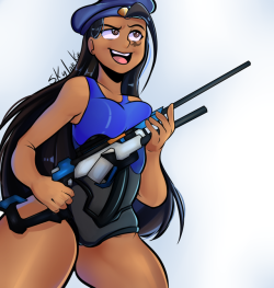 skylarkiie: ana   with swimsuit  