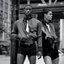 ohthentic:  jilkos:  Valentine Rontez &amp; Geron McKinley by Craig McDean for The NYTimes Style Magazine  Oh 