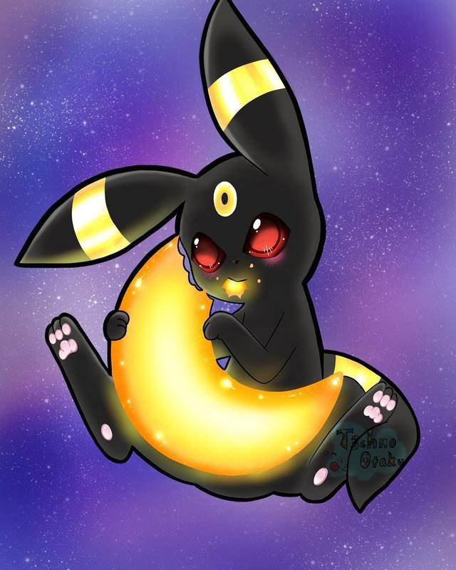 Umbreon! ~ . . #pokemon #kawaii #anime #digitalart #cute #umbreon  #eeveelution