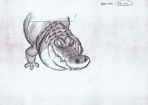 the-disney-elite:Milt Kahl’s production art and pencil animation for Nero and Brutus from Walt Disne
