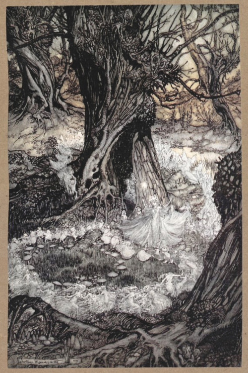 Arthur Rackham (1867-1939), “A Midsummer Night’s Dream” by William Shakespeare, 19