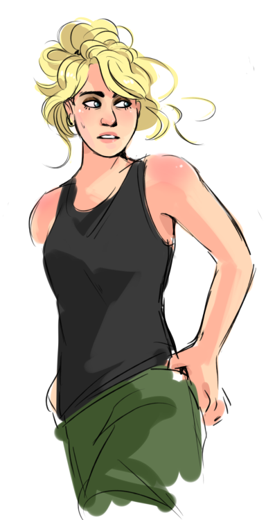 fudgeappleart: I tried making Paz look older ; scribble from last night ¯\_(ツ)_/¯