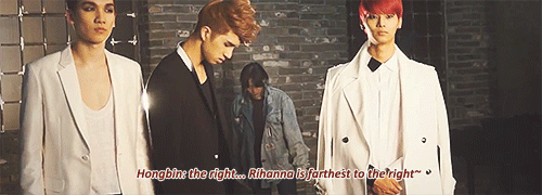 eotteoken-blog:  according to hongbin, hakyeon is rihanna… 
