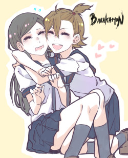 curryuku:  grown up naru and hina from barakamon~