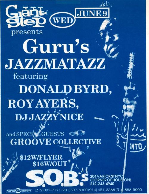 Guru’s Jazzmatazz (Live) @ S.O.B.’s porn pictures