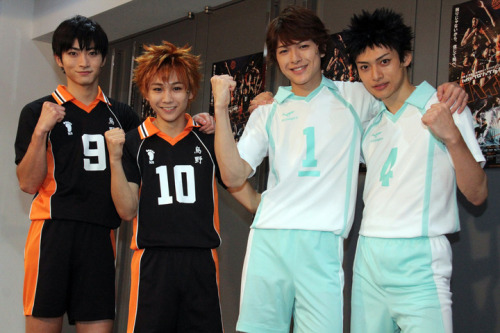 aokinsight:  Haikyuu stageplay report photos from today’s performance. PERFECTION TO IT’S FINEST source : one, two 