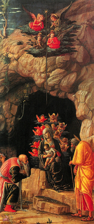 artist-mantegna:  Adoration of the Magi,