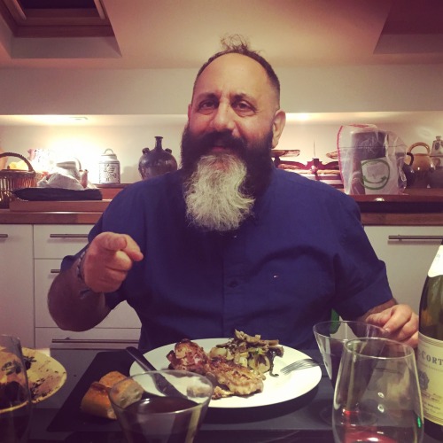 Fine Wine And Chevreau For Dinner.