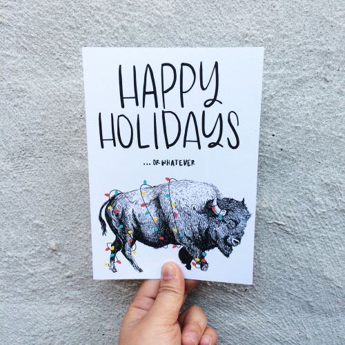 Holiday Cards from @whalepaws​! Get em here: https://www.etsy.com/shop/WhalePaws