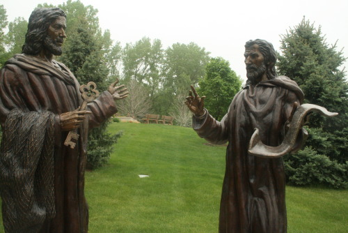 catie-does-things: mattwl: greluc: St. Peter and St. Paul  &ldquo;What’s the password
