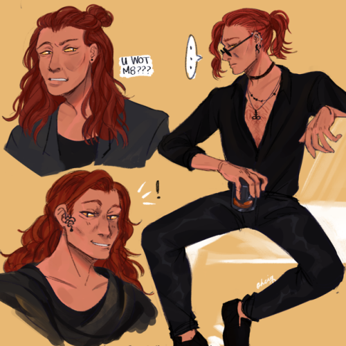 ohciq:long haired snake…handsome