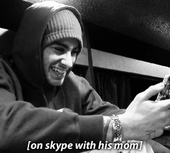 gay4zayn:  Life at home was my dad, mum and my three sisters.You could say I had