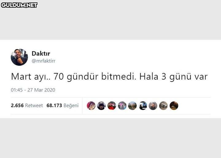 Daktır @mrfaktirr Mart...