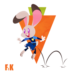 fluttershythekind:Judy Hopps Hops.  Just