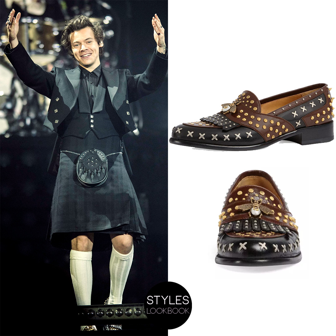 harry styles gucci trainers