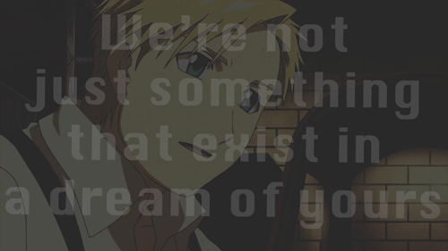 phenomenallyextraordinary123:  FMA/FMAB Meme: Eight friendships and/or OTPs (6/8)