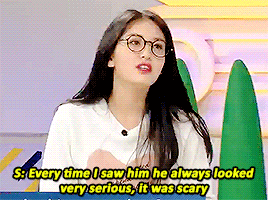 defwang:Q: Which member left Somi with the scariest first impression?