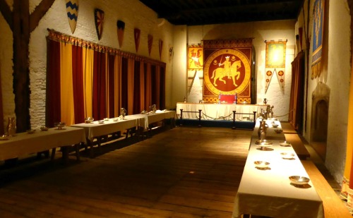 shredsandpatches:Here, have some more reproduction medieval interiors from Dover Castle. Sadly I don