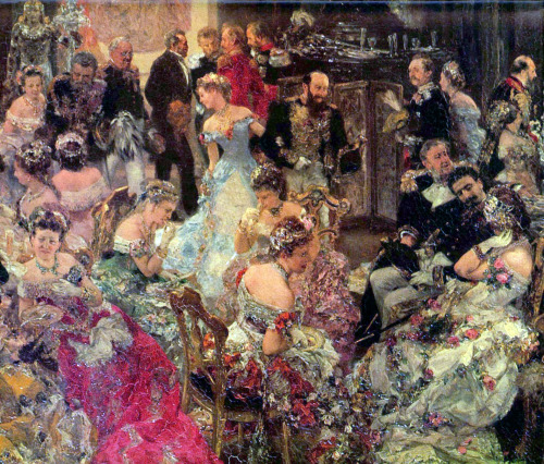 “Das Ballsouper” by Adolph von Menzel, 1878