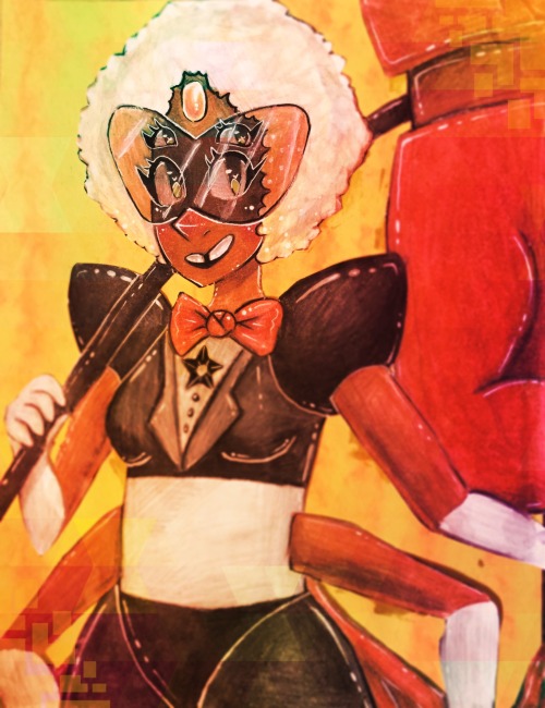 trash-can-artist:  Sardonyx is literally the most fabulous character ever 