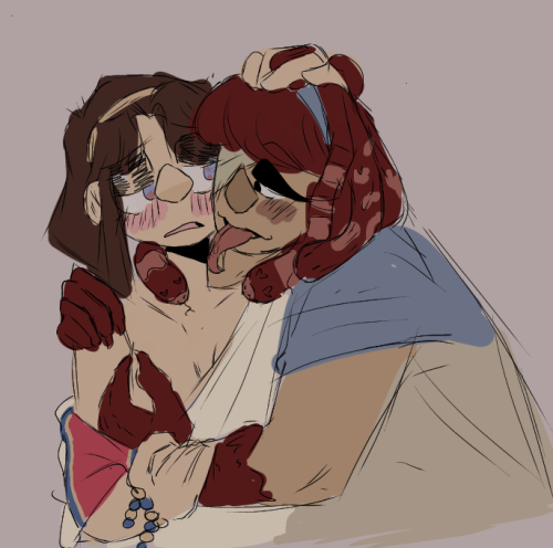 Cursed Monsters Au Woo !!! Tbr Girls Are .. Flirting ...