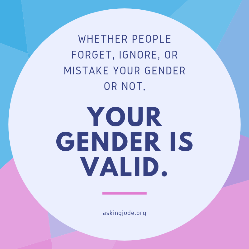 asking-jude:Your identity matters. 