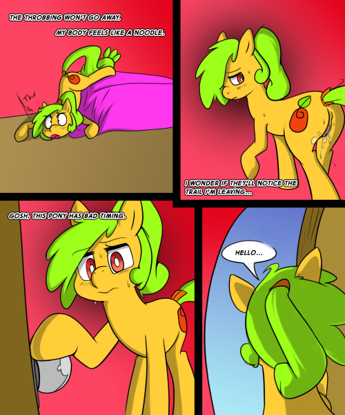 hasbro-official-clop-blog:  A Mango comic by 3mangos. Dont forget to request-Holliday  X3! Oh my~ ;p