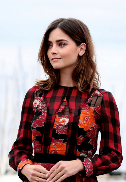 janekrawowski:Jenna Coleman at a photocall for the TV series ‘Victoria’ as part of the MIPCOM in Can