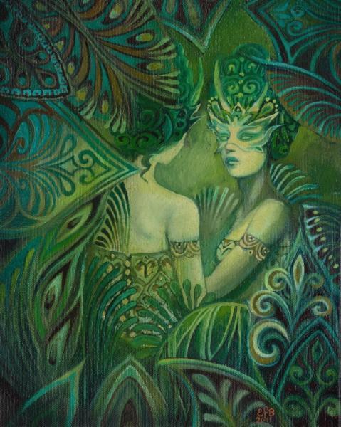 Amunet, the Goddess of Mystery by Emily Balivet(Artist’s website)