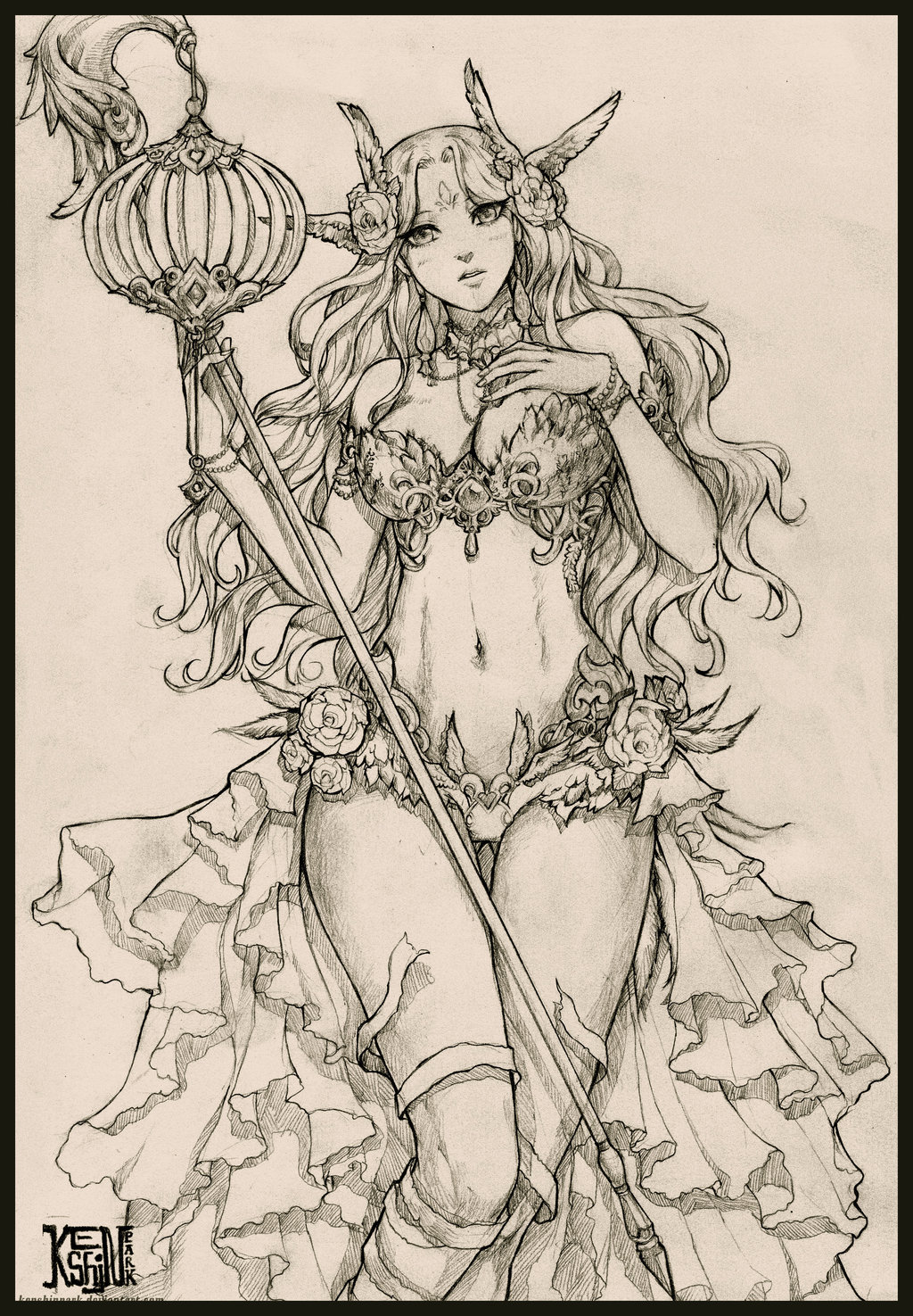 kinkypencils:  Eternelle by KenshjnPark 