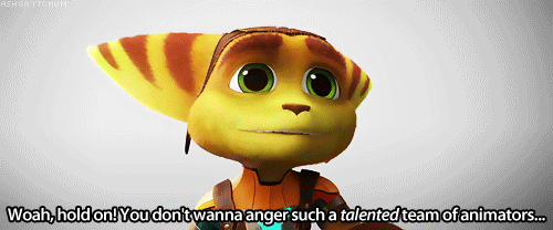 typette:  yabasha:  primitiveradiogoddess:     Ratchet &amp; Clank movie teaser