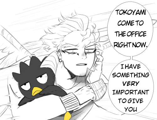 rubiria:It’s VERY important Tokoyami, he swears!!