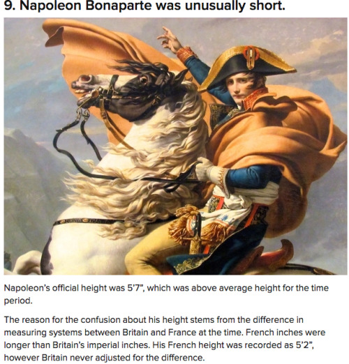 buzzfeed:  Common Historical Misconceptions  I just don’t know what to believe anymore.  