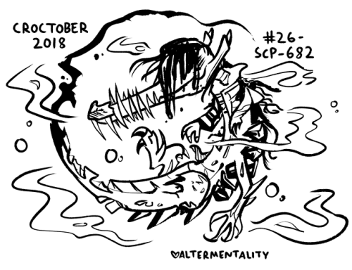 Here’s the finale of Croctober! I’m proud of myself for finishing (on time… I just didn’t put