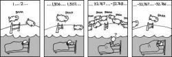programmerhumour:  When I’m trying to sleep I count sheep…