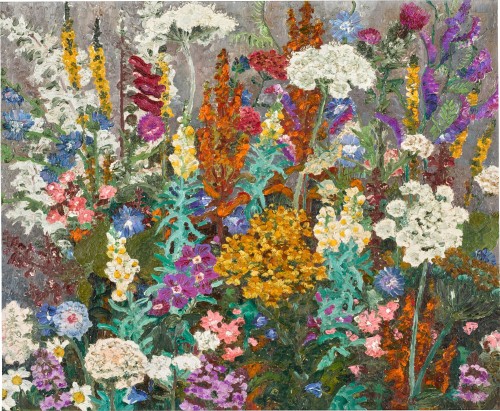 thunderstruck9:Cedric Morris (British, 1889-1982), Meadow (Wild Flowers), 1928. Oil on canvas, 54 x 