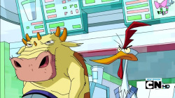 agentlowkey:  Cow and  Chicken cameo on