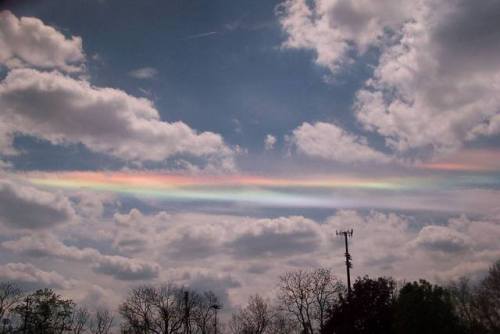 Circumhorizontal arcsWe are all familiar with the haloes around sun or moon formed by light interact